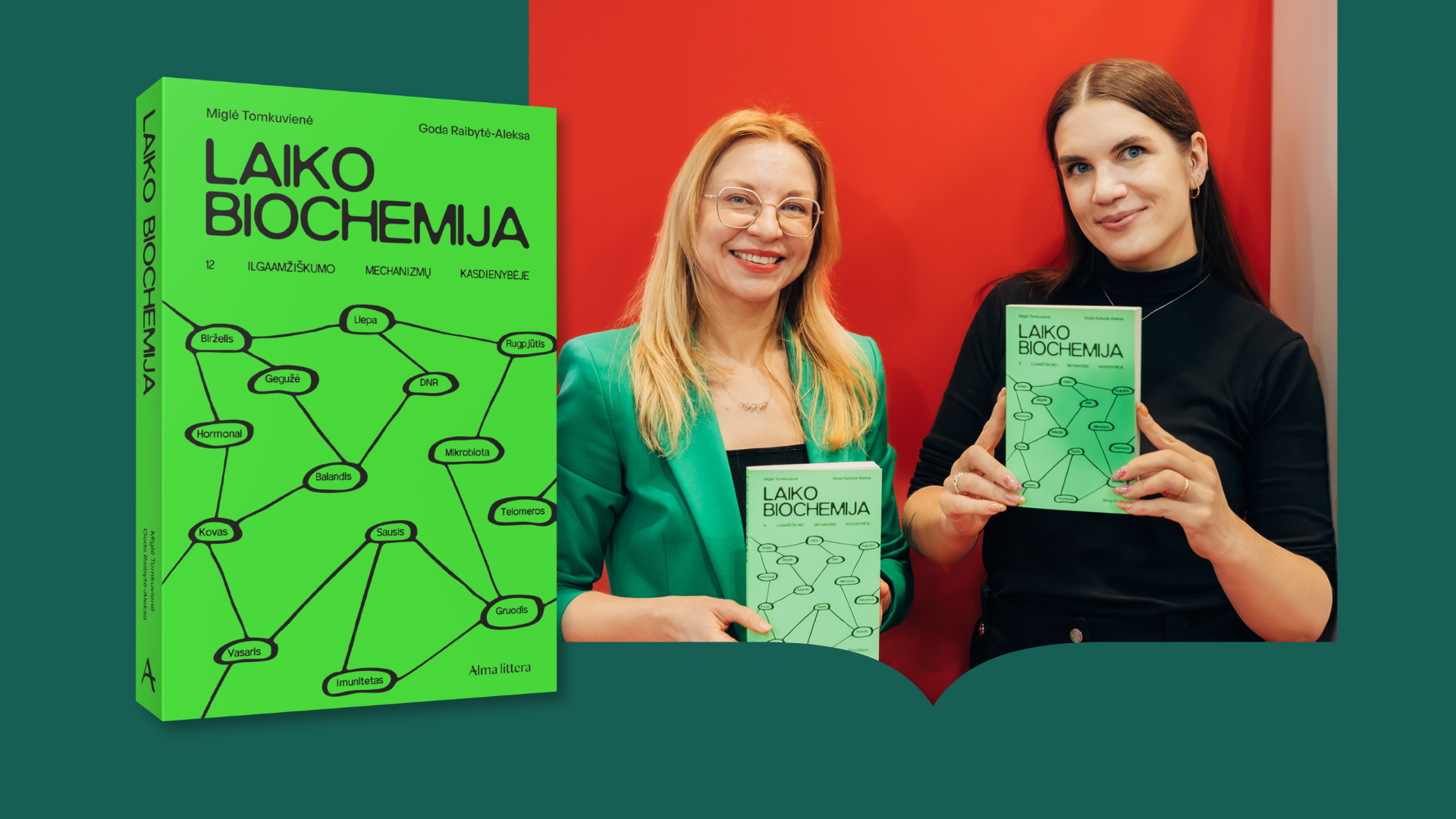 Mokslininkės M. Tomkuvienės ir mokslo žurnalistės G. Raibytės-Aleksos knyga mėgina įminti ilgaamžiškumo paslaptį