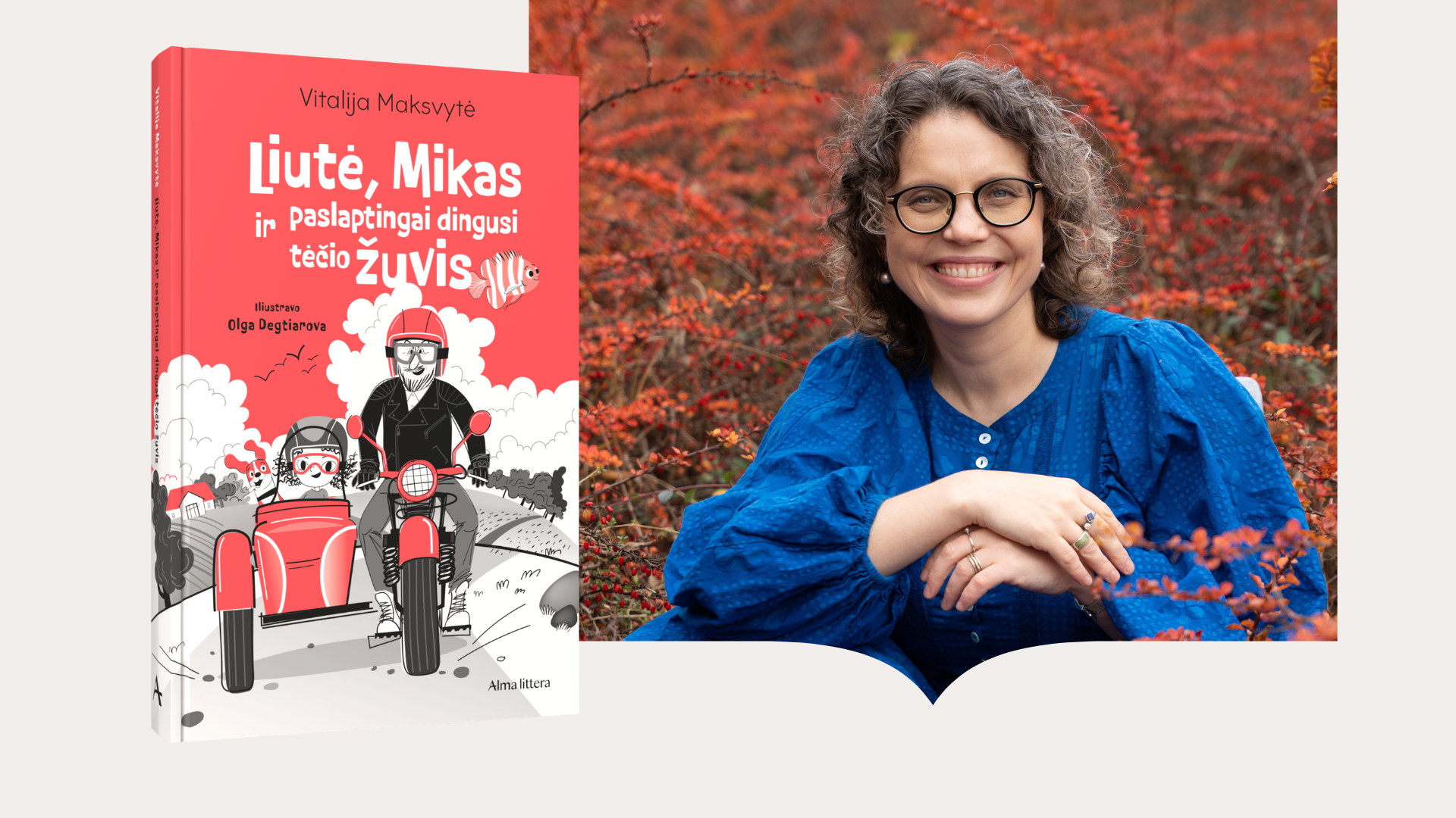 Knygą vaikams išleidusi poetė, rašytoja Vitalija Maksvytė: „Susikūriau sau senelį, kokio neturėjau“