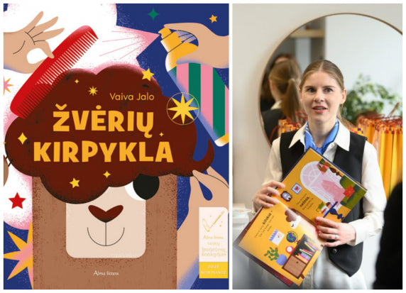 Knygos idėją iliustruotojai pašnibždėjo kirpyklos bijantys vaikai