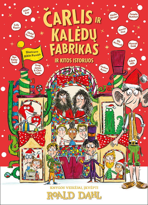 Čarlis ir Kalėdų fabrikas ir kitos istorijos dovanos nuotrauka