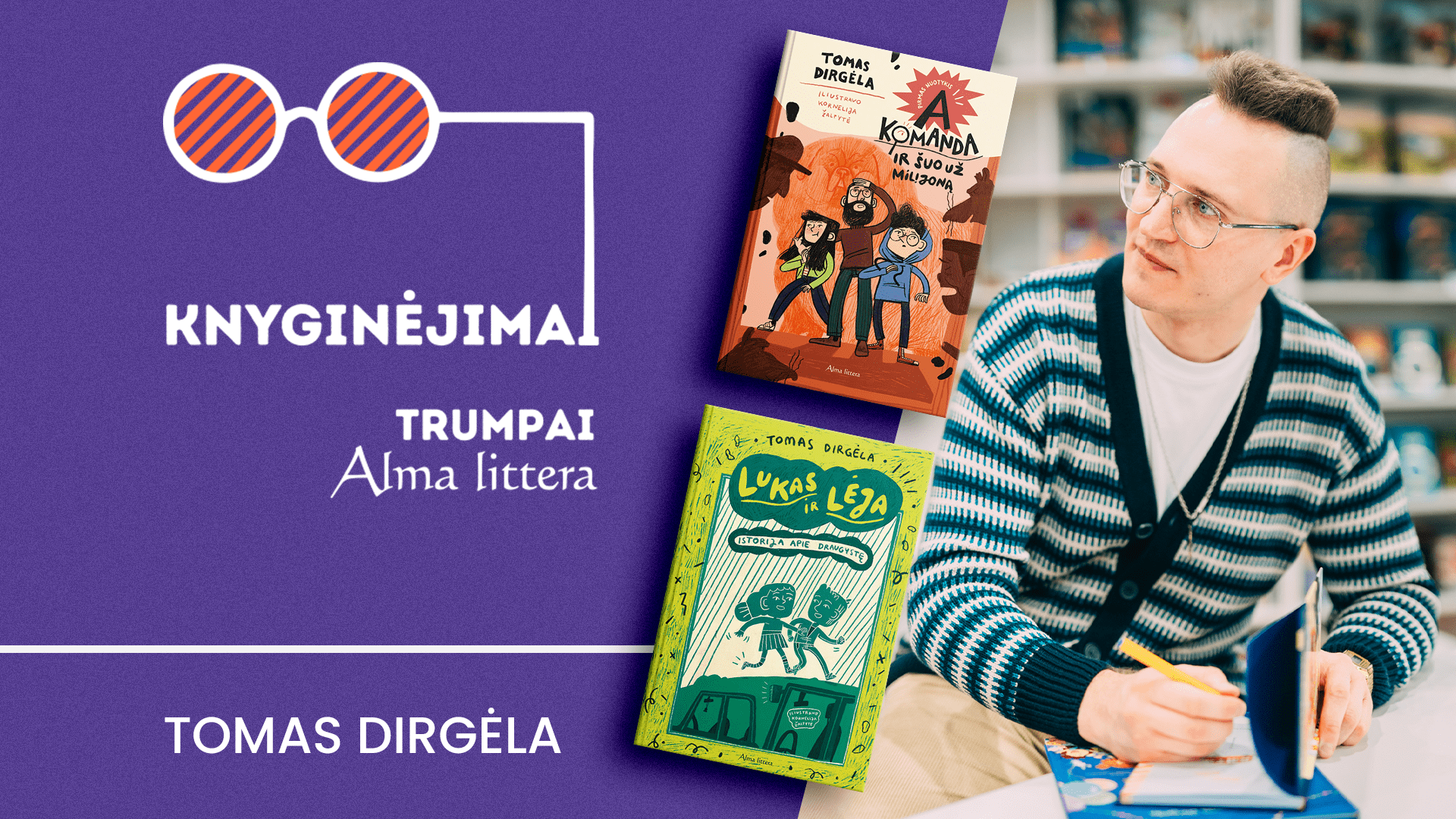 Knyginėjimai. Trumpai | Tomas Dirgėla | Alma littera
