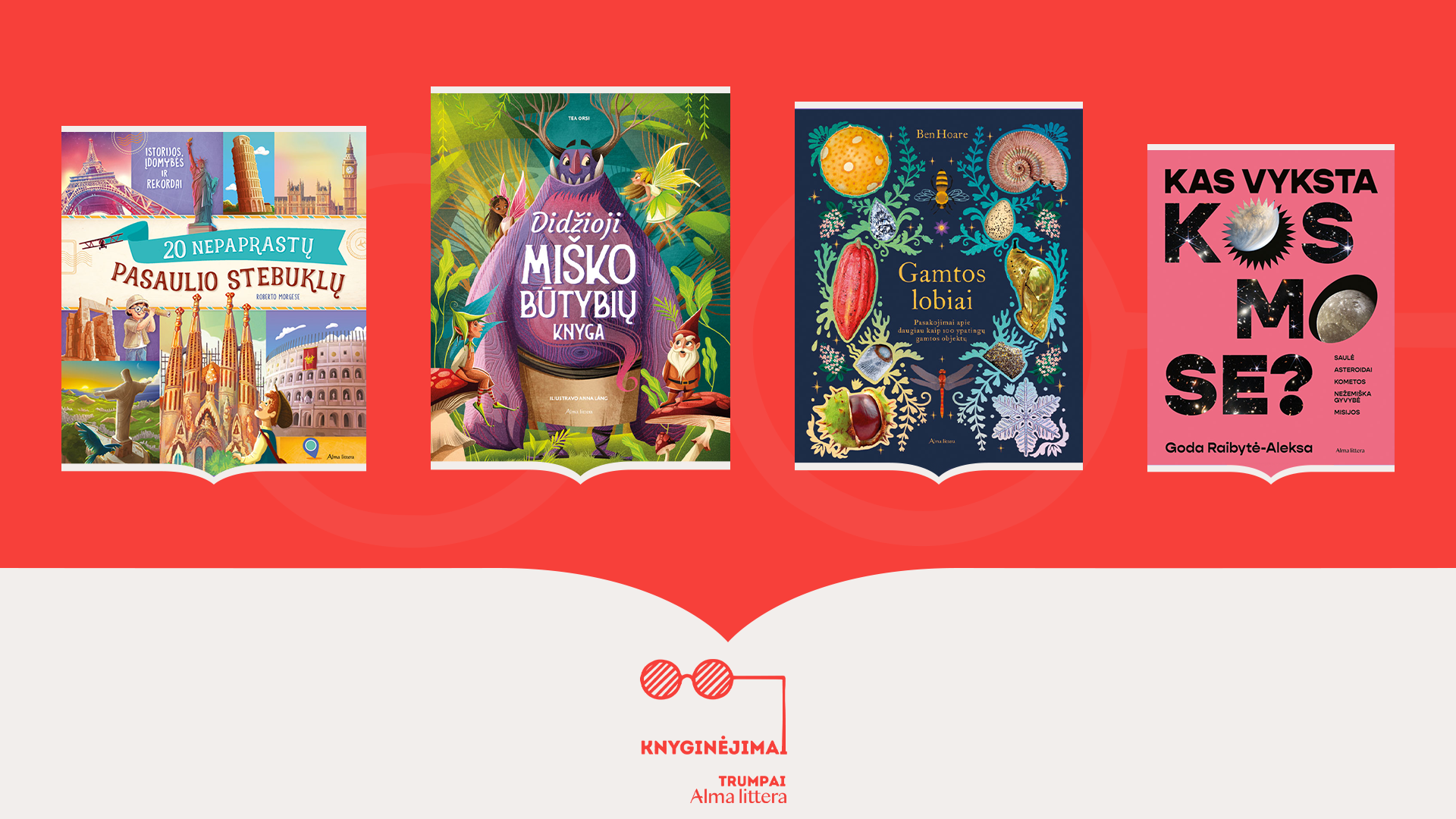 Knyginėjimai. Trumpai | Knygos smalsuoliams | Alma littera