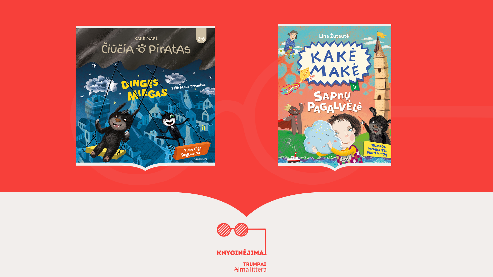 Knyginėjimai. Trumpai | Knygos vaikams miego tematika | Alma littera