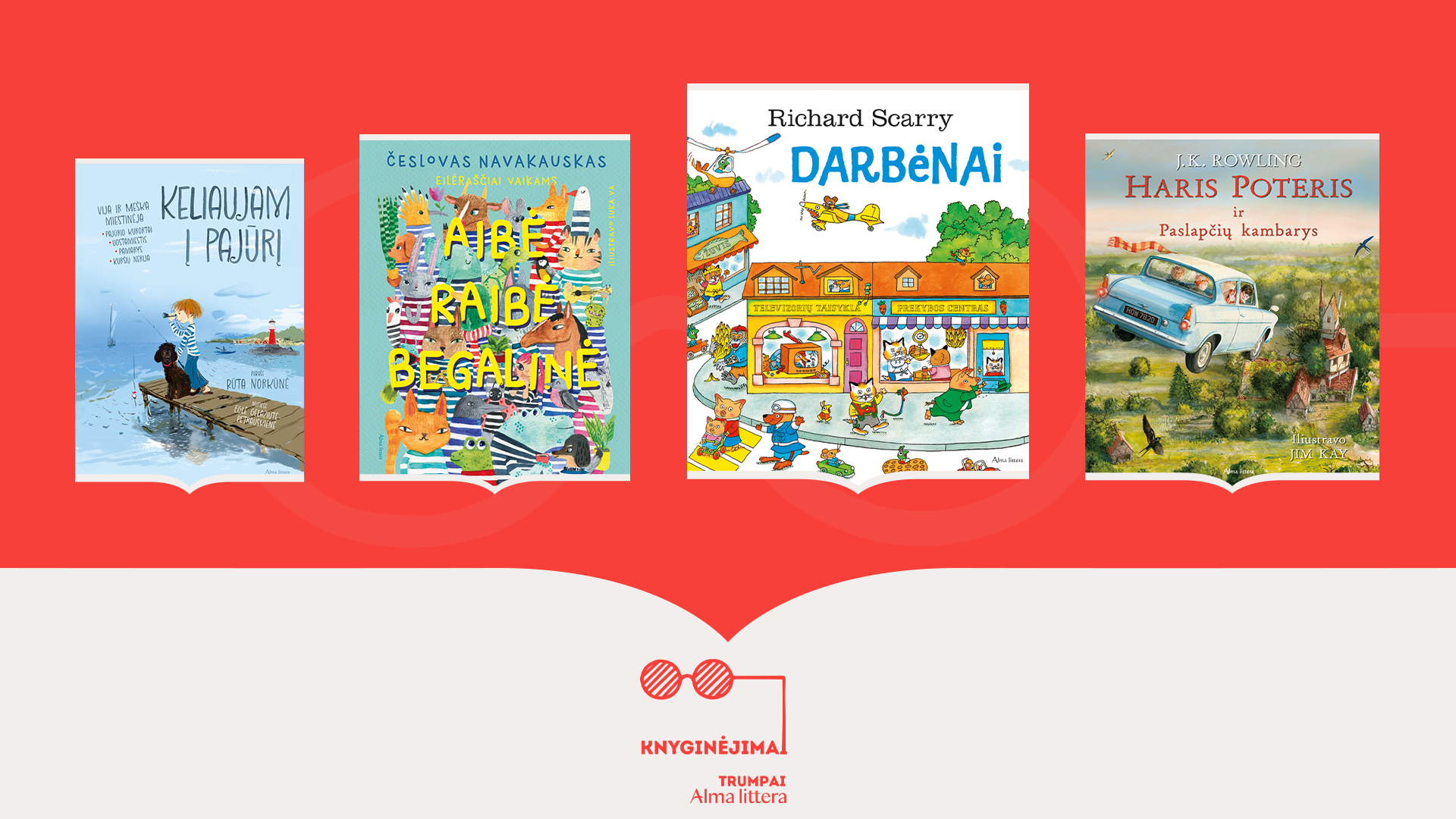 Knyginėjimai. Trumpai | Kūriniai mažiesiems skaitytojams | Alma littera