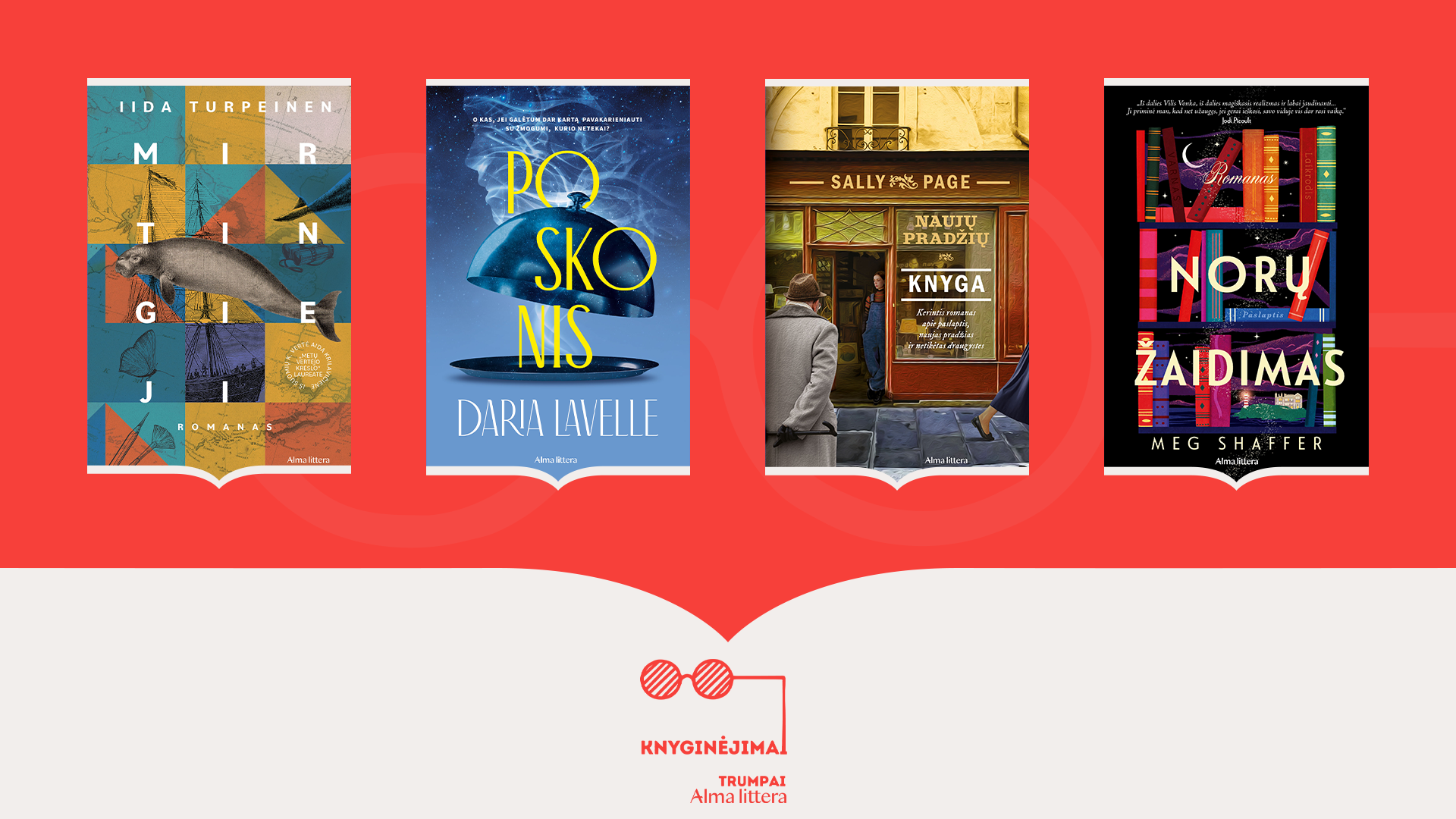 Knyginėjimai. Trumpai | Knygos šaltiems žiemos vakarams | Alma littera