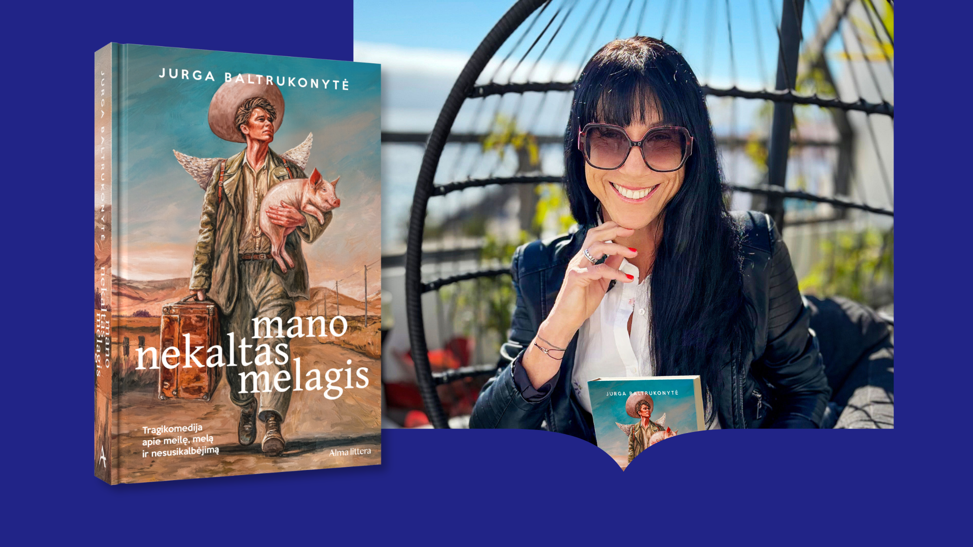 Magišku realizmu naują romaną nuspalvinusi Jurga Baltrukonytė: „Gyvenimas kupinas juokingų nutikimų“