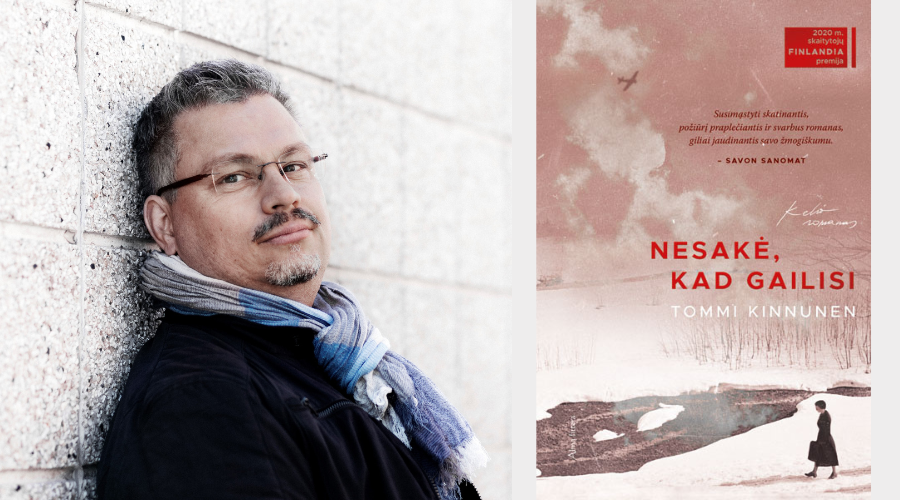 Suomių rašytojas Tommi Kinnunenas: „Kas tą laikotarpį išgyveno, paslaptį nusinešė į kapus“