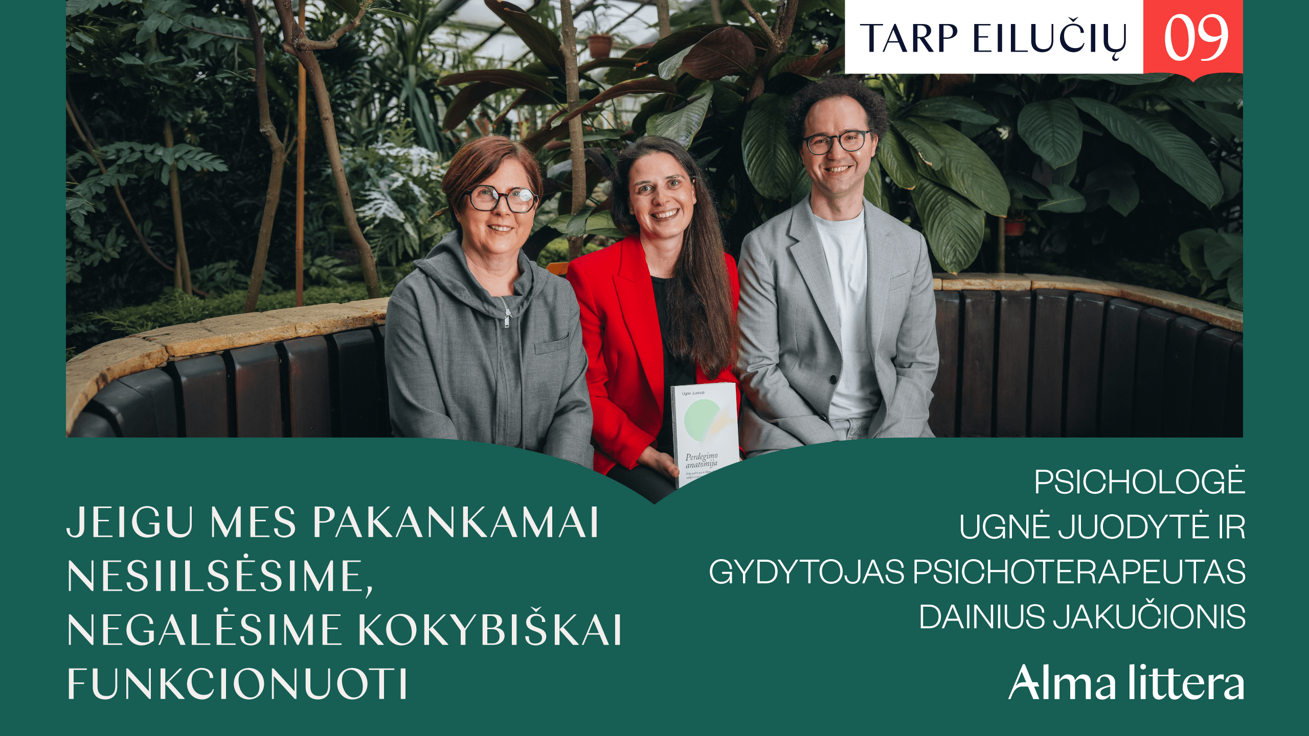 „Tarp eilučių“ su Ugne Juodyte ir Dainiumi Jukučioniu