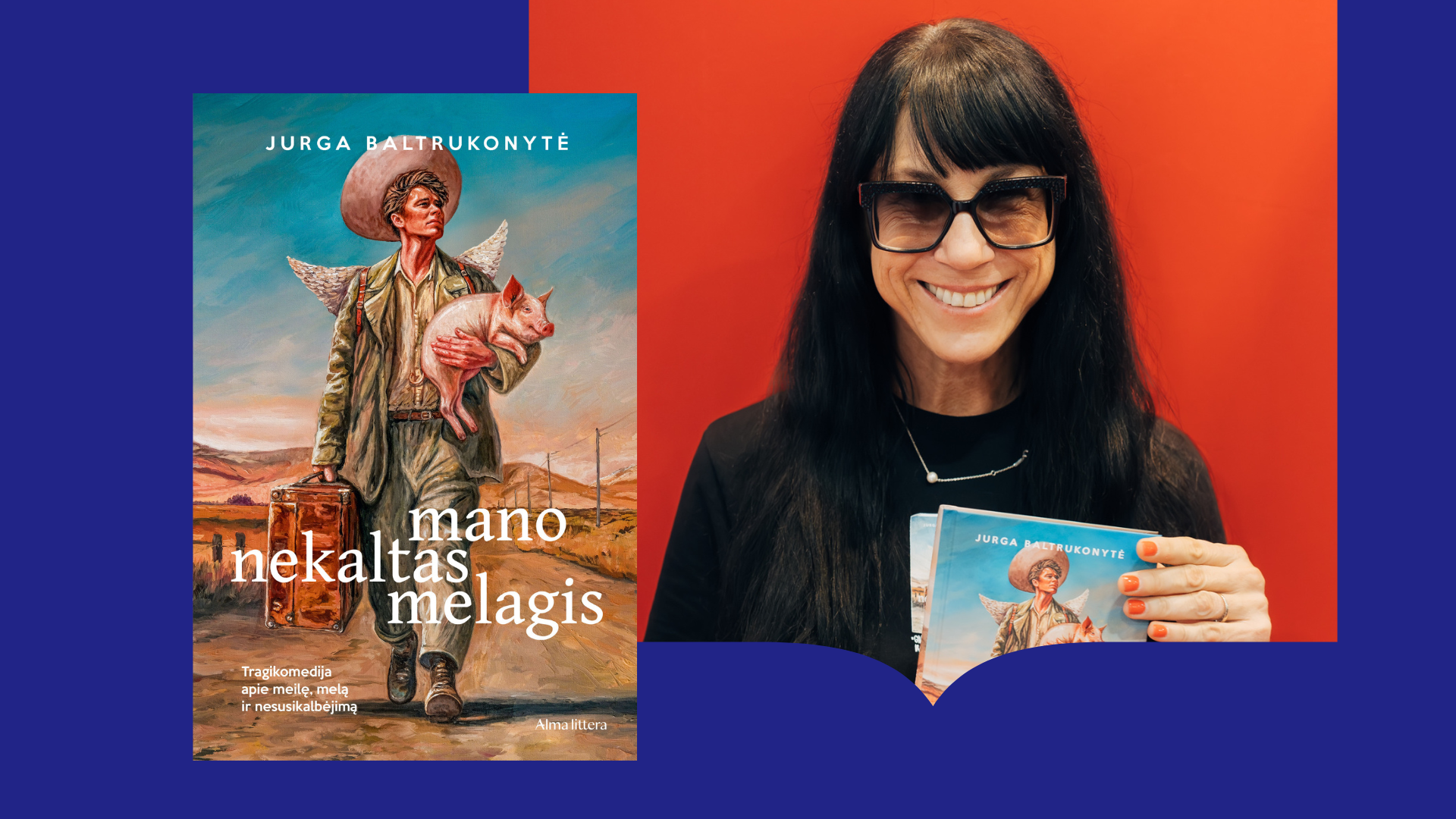 Magišku realizmu naują romaną nuspalvinusi Jurga Baltrukonytė: „Gyvenimas kupinas juokingų nutikimų“