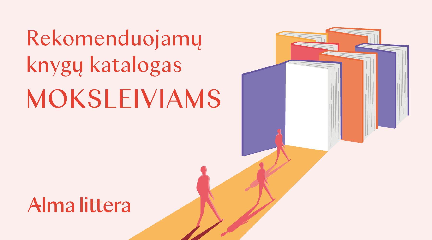 2025 m. „Alma littera“ rekomenduojamų knygų katalogas moksleiviams