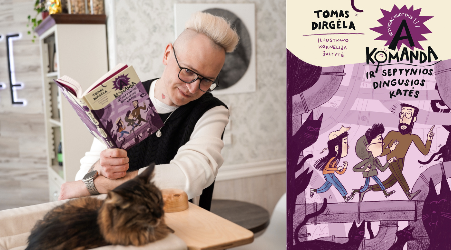 Tomas Dirgėla apie katinus ir šunis: „Su vienais mėsainį mieste suvalgysi, su kitais – ne“