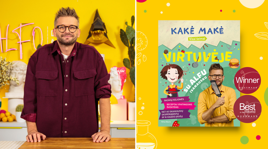 Vaikų kulinarijos revoliucija: Kakė Makė ir Alfas Ivanauskas triumfuoja pasaulinėje scenoje