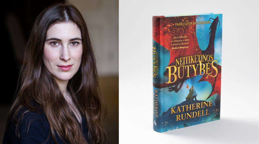 Pasaulinio bestselerio „Neįtikėtinos būtybės“ autorė Katherine Rundell tikisi, kad vaikai suvoks pasaulio didybę