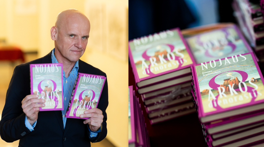 Septintąją knygą pristatęs Juozas Gaižauskas: „Jaunieji sako, kad mūsų laikas baigėsi“