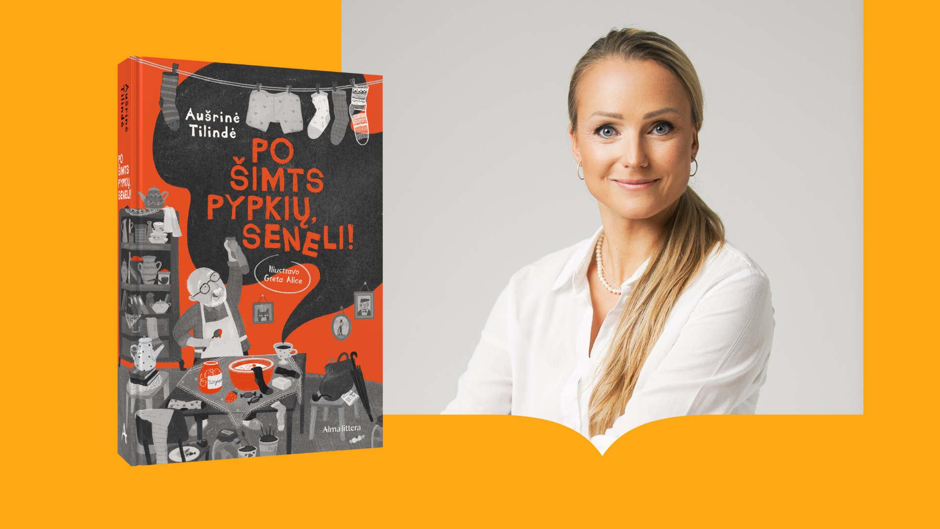 Metų knygos vaikams autorė Aušrinė Tilindė: „Taip, aš esu rašytoja!“