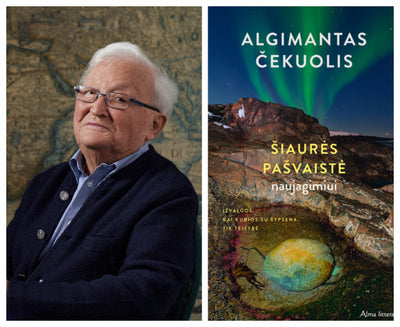 89-ojo gimtadienio proga Algimantas Čekuolis sau pasidovanojo naują knygą