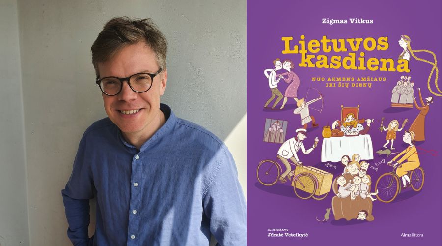 Į kasdienybę atidžiai žvelgiantis istorikas Zigmas Vitkus: „Mūsų galvoje yra visos praeitys, dabartys ir ateitys“