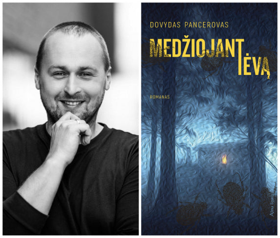 Detektyvinį romaną parašęs Dovydas Pancerovas skaitytojus kviečia į manipuliacijų žaidimą