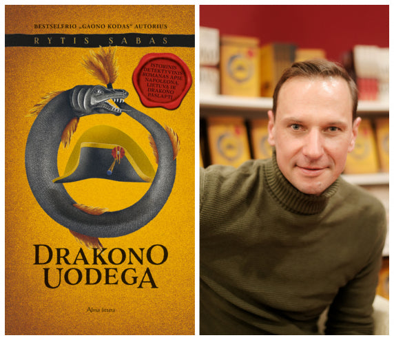 Istorinį trilerį išleidęs žurnalistas Rytis Sabas: „Drakonas yra tiltas tarp materialaus mūsų pasaulio ir dangaus“