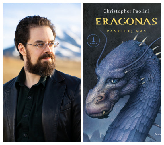 „Eragono“ autorius Christopheris Paolini: „Niekada nesu skridęs ant drakono. Apmaudu“