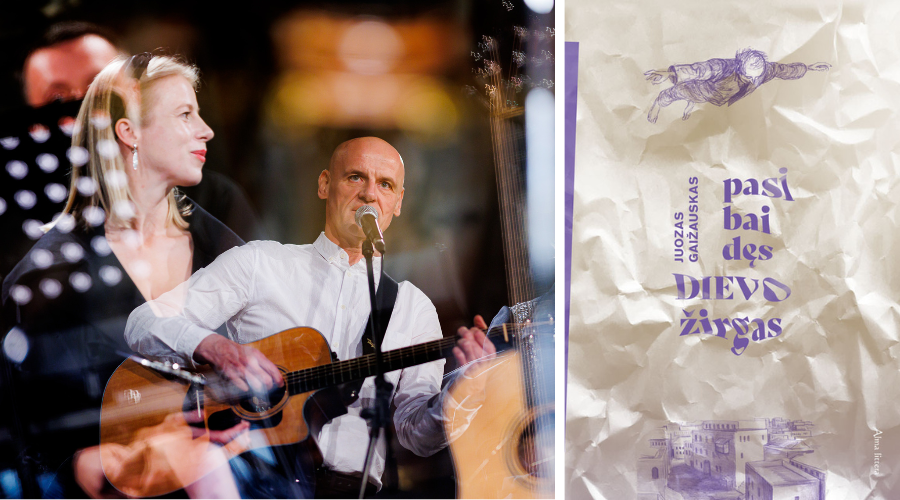 Savo ketvirtosios knygos finalą Juozas Gaižauskas sugalvojo atsisėdęs į vandenį