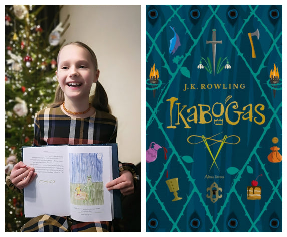 Lietuvių vaikai naujai J.K.Rowling knygai paskolino talentą – sudėjo savo piešinius