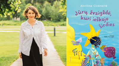 Per metus laimėjusi daugybę literatūros premijų, Akvilina Cicėnaitė pristato pirmąją savo knygą vaikams
