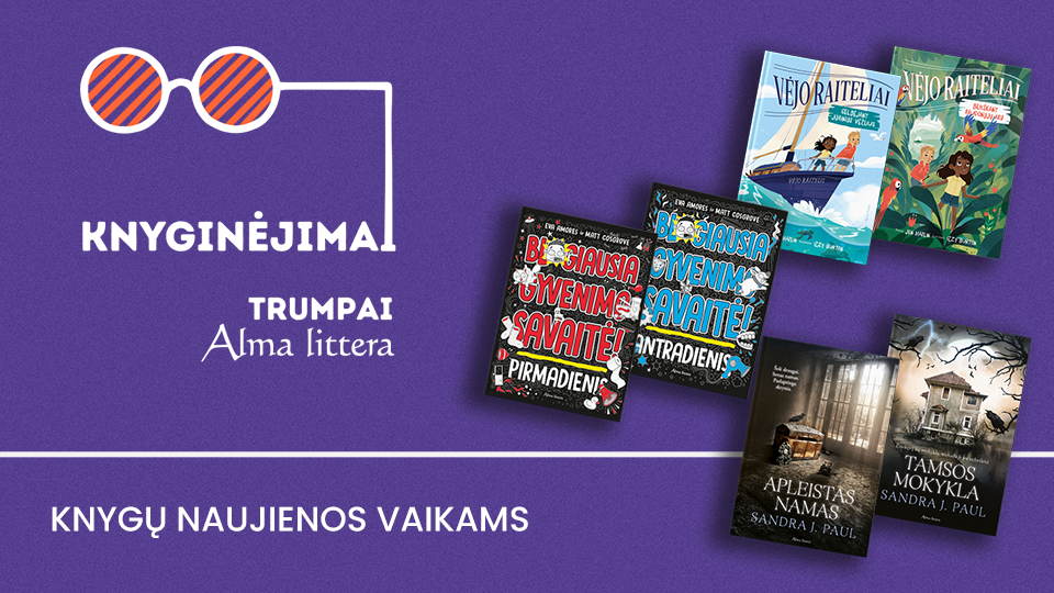 Knyginėjimai. Trumpai | Naujienos vaikams | Alma littera