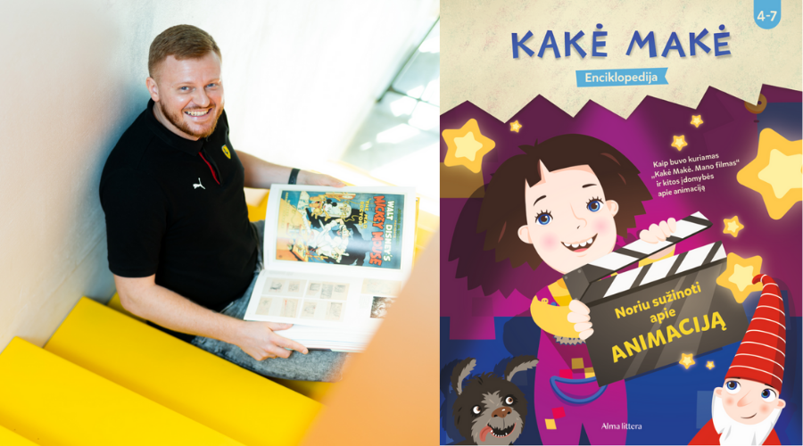 Kakė Makė turi savo filmą, o dabar – ir knygą apie animaciją