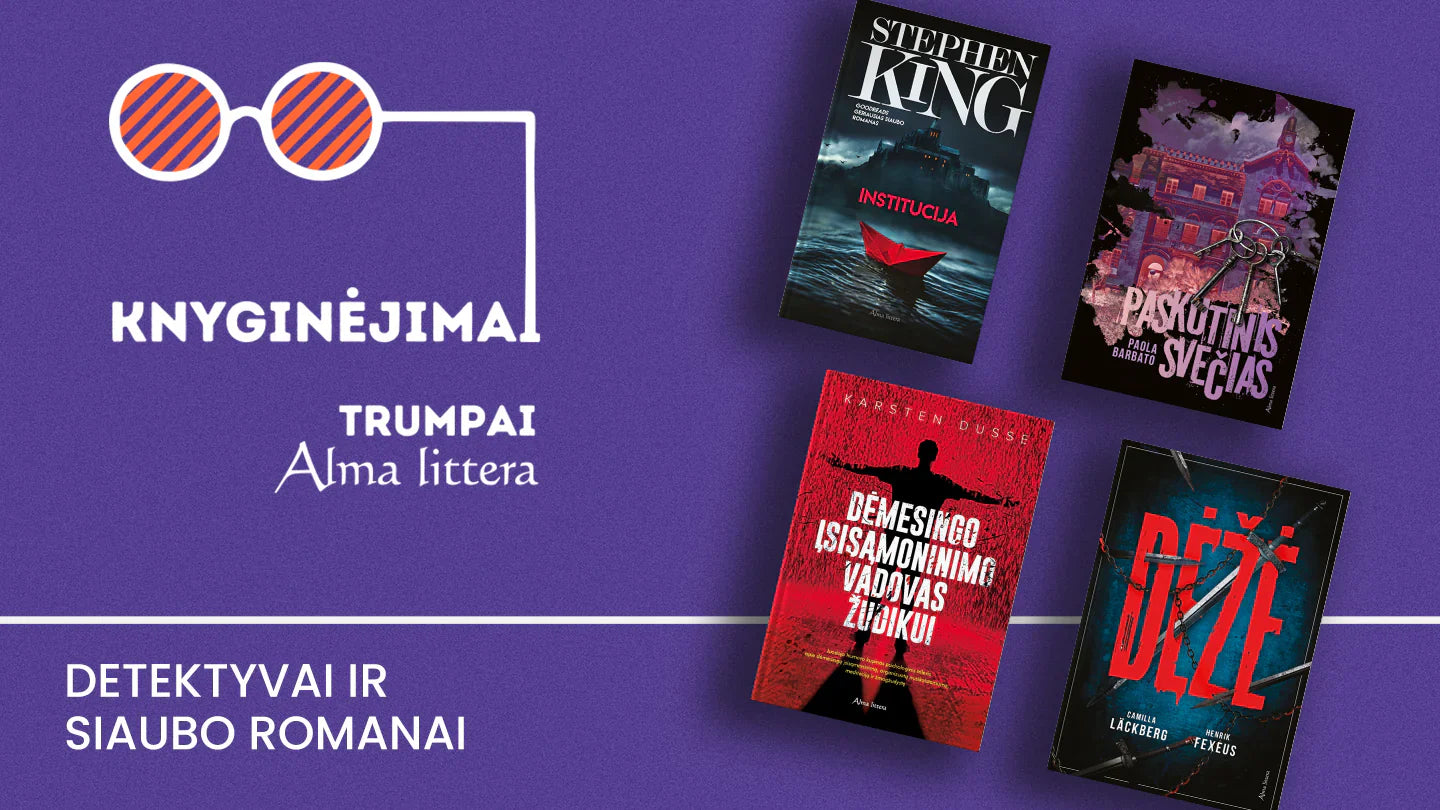 Knyginėjimai. Trumpai | Detektyvai ir siaubo romanai