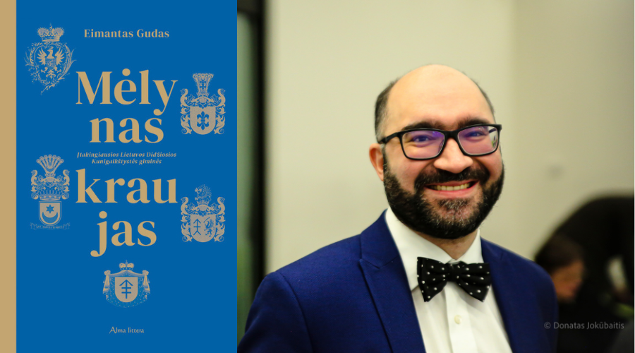 Penkias įtakingiausias Lietuvos Didžiosios Kunigaikštystės gimines knygoje aprašęs Eimantas Gudas: „Esu tarsi atklydęs iš kitos epochos“