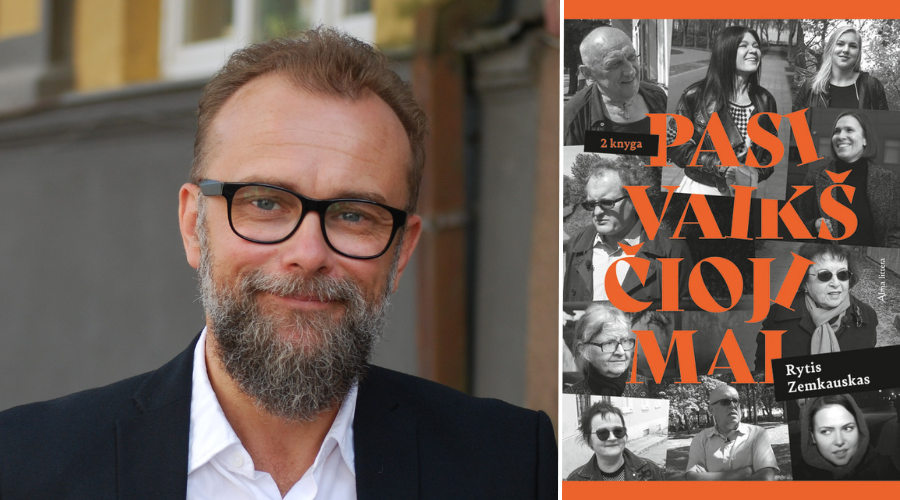 Antrąją pasivaikščiojimų knygą išleidęs Rytis Zemkauskas: „Nebūna, kad už durų išeitum veltui“