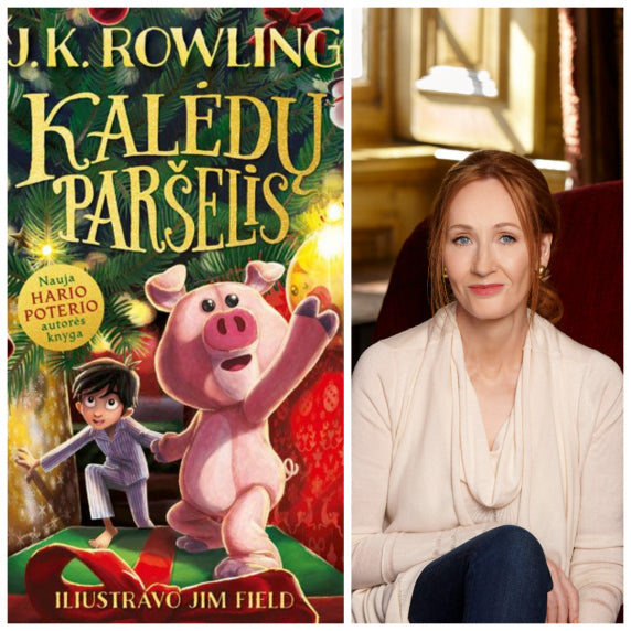 Kalėdų istoriją vaikams dovanojanti J. K. Rowling: „Svarsčiau, ką reiškia būti pakaitalu, ne tokiu svarbiu“