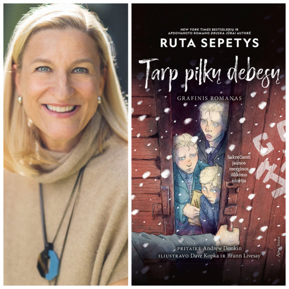 „Tarp pilkų debesų“ virto grafiniu romanu: lietuvė Lina jame prakalbo Betmeno ir Supermeno kūrėjo tekstais