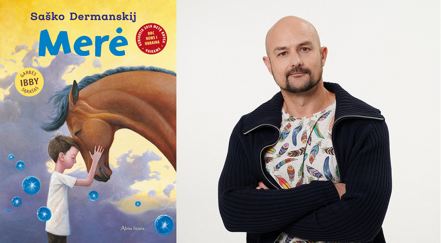 Vaikų rašytojas iš Ukrainos Saško Dermanskis: „Jei turėčiau magiškų galių, prikelčiau rusų nužudytus vaikus“