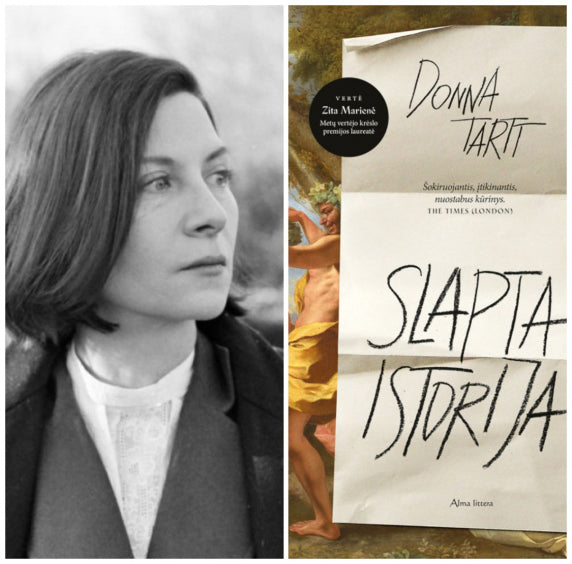 „Slapta istorija“ atsiskyrėlę amerikietę rašytoją Donną Tartt pasauline sensacija pavertė vos per savaitę