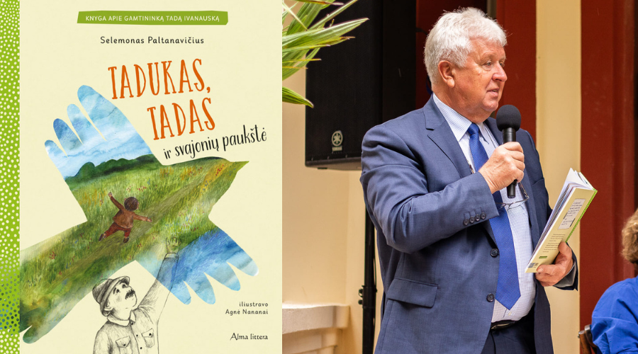 Selemonas Paltanavičius vaikams pasakoja apie gamtos legendą ir savo herojų – Tadą Ivanauską