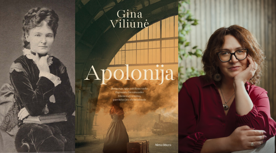 Apolonijos nuotrauka perfotografuota iš T. Bairašauskaitės ir J. Sikorskos-Kuleszos knygos „Apolonija Dalevskytė-Sierakauskienė. Atsiminimai“ (Lietuvos nacionalinis muziejus). Autorės nuotrauka Vytenio Kriščiūno.