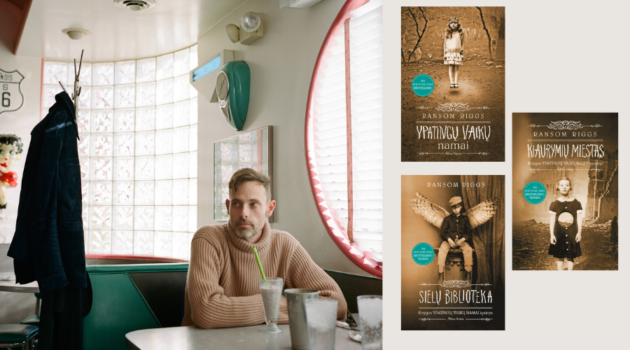 Pasaulinio bestselerio apie ypatingus vaikų namus autorius Ransomas Riggsas: „Svajojame užpildyti savo sielos kiaurymes“