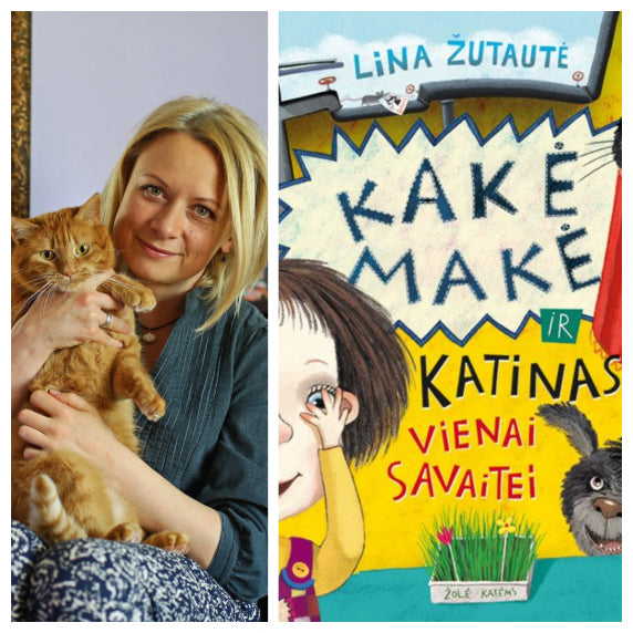 Laukiamiausia Kakės Makės knyga šį kartą apie ypatingą augintinių rolę vaikų gyvenime