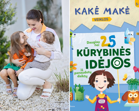 Dviejų vaikų mama, tinklaraštininkė Sotera Šveikauskaitė rekomenduoja, ką veikti su vaikais per atostogas: „Kai pritrūksta idėjų, ieškau jų knygose“
