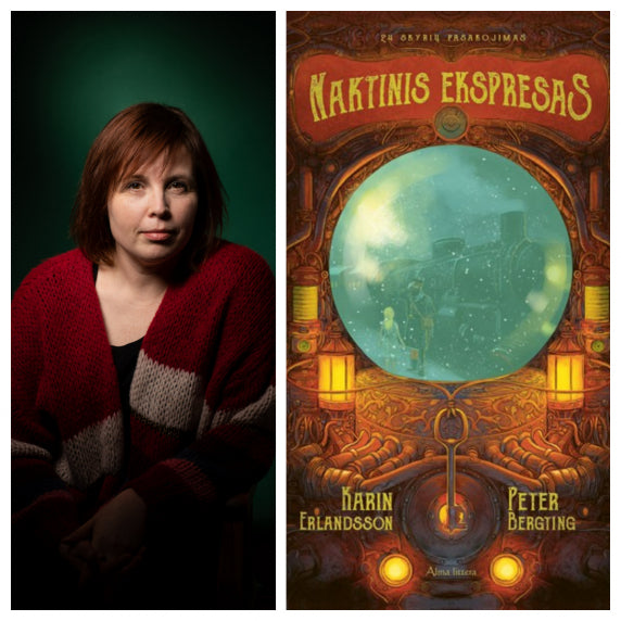 Šių metų Runebergo vaikų literatūros premijos laimėtojos suomės Karin Erlandsson romanas „Naktinis ekspresas“ yra nuostabi Kalėdų istorija apie dingusius artimuosius.