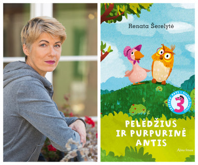 Naują knygą vaikams išleidusi rašytoja Renata Šerelytė: „Suaugusieji visko daug labiau bijo nei vaikai“