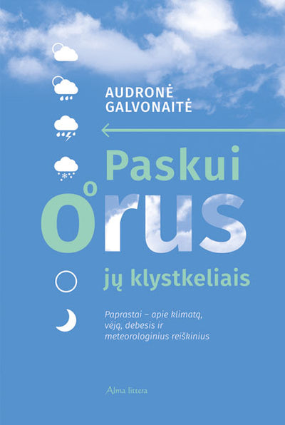 Paskui orus jų klystkeliais. Paprastai – apie klimatą, vėją, debesis ir meteorol oginius reiškinius