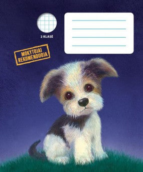 Holly Webb sąsiuvinis TRYS ŠUNIUKAI, 2 kl., langeliais knyga iš Alma Littera