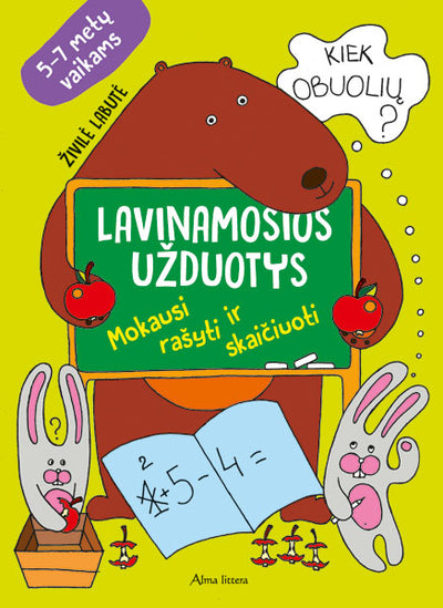 Lavinamosios užduotys 5 - 7 metų vaikams