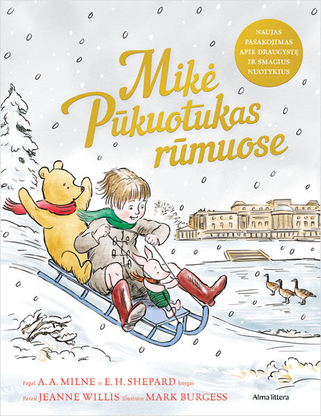 Mikė Pūkuotukas rūmuose