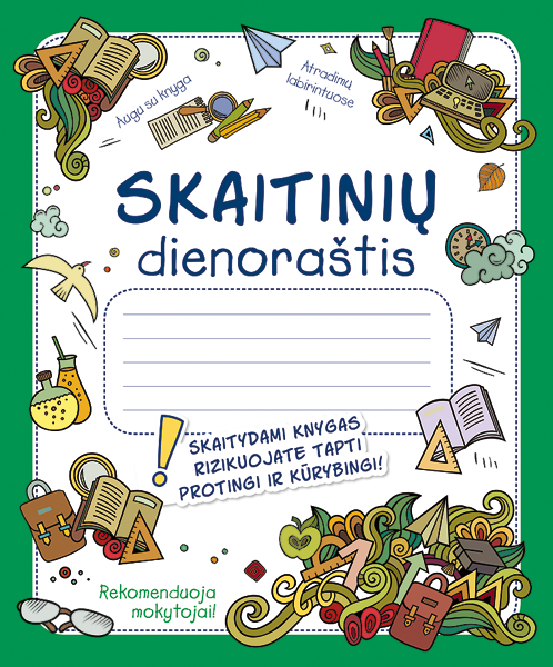 Skaitinių dienoraštis. Perskaityk, nupiešk ir aprašyk, žalias