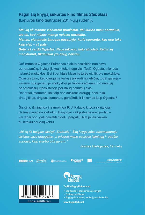 Stebuklas knyga iš Alma Littera