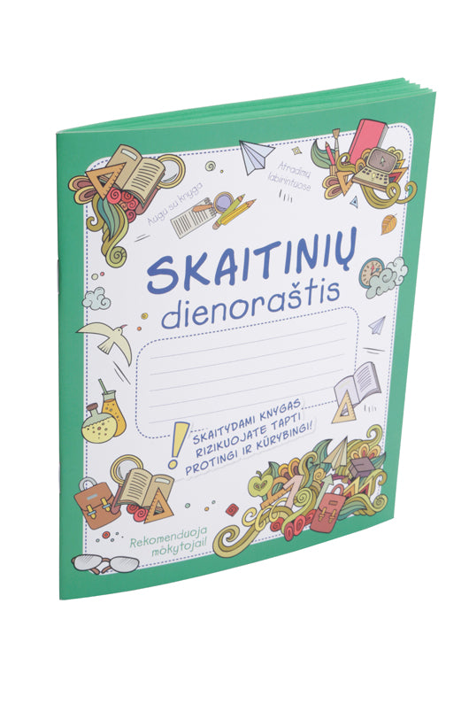 Skaitinių dienoraštis. Perskaityk, nupiešk ir aprašyk, žalias